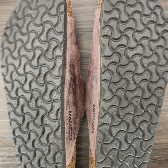 Birkenstock Brown Leather Sandals - Picture 3 of 5